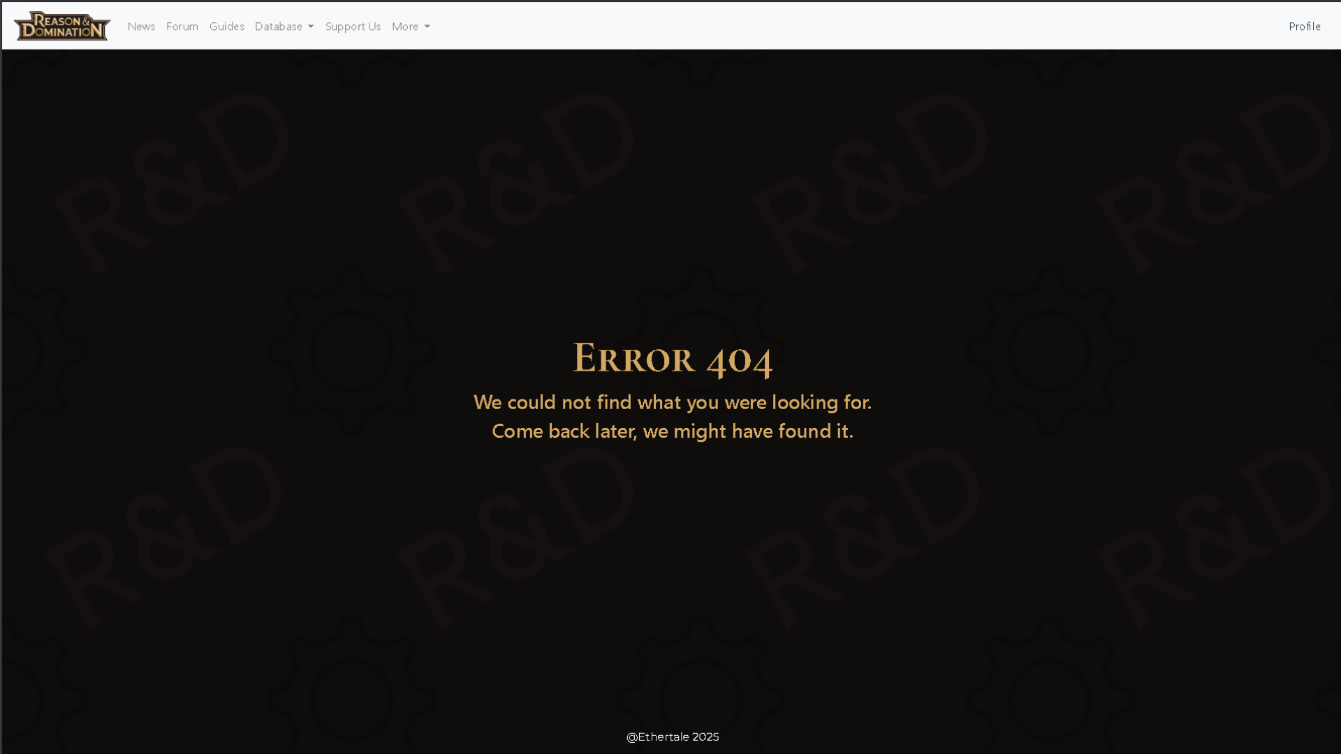Error handling for all 5XX codes.