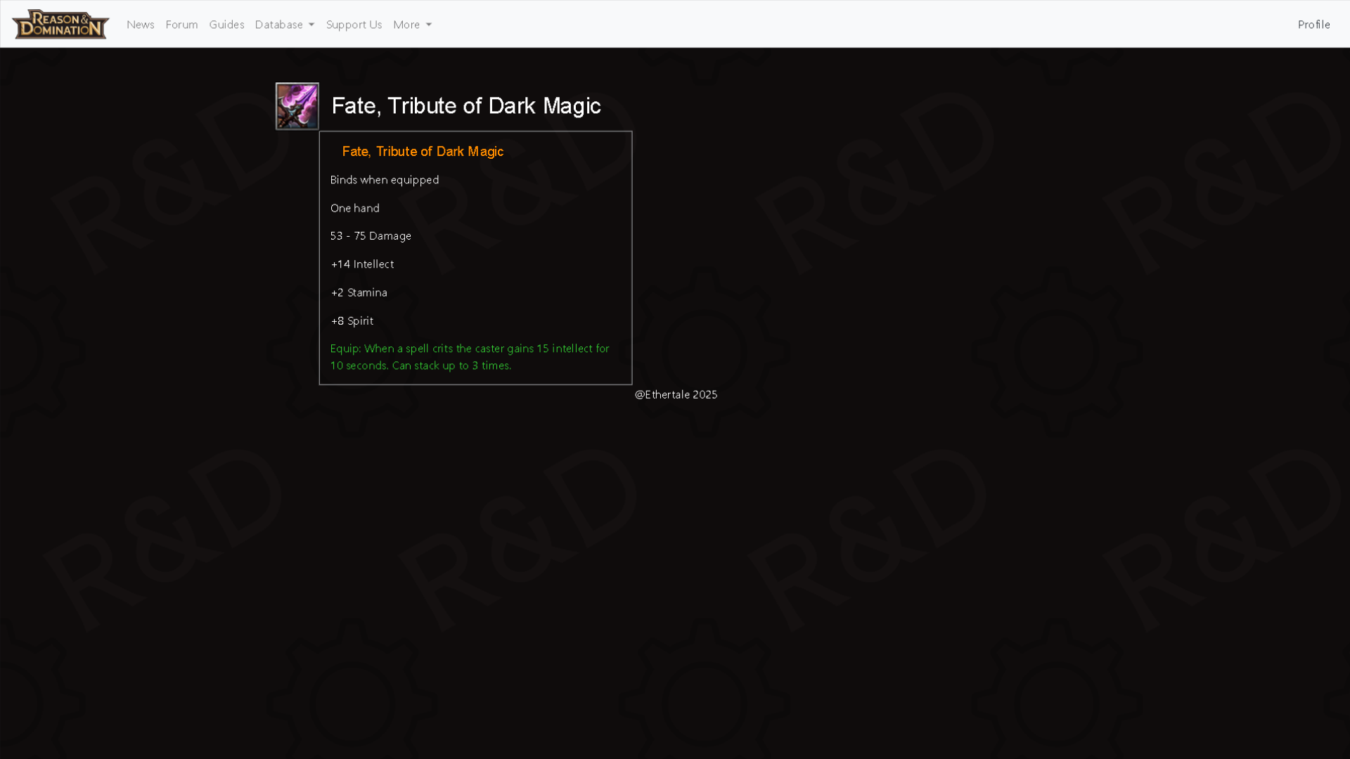Display of an item from the database with Thymeleaf customization with switch cases for the name color.